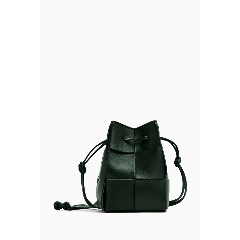 Bottega Veneta - Mini Cassette Bucket Bag in Intrecciato Leather