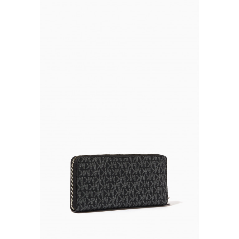 MICHAEL KORS - Large Continental Wallet in Canvas