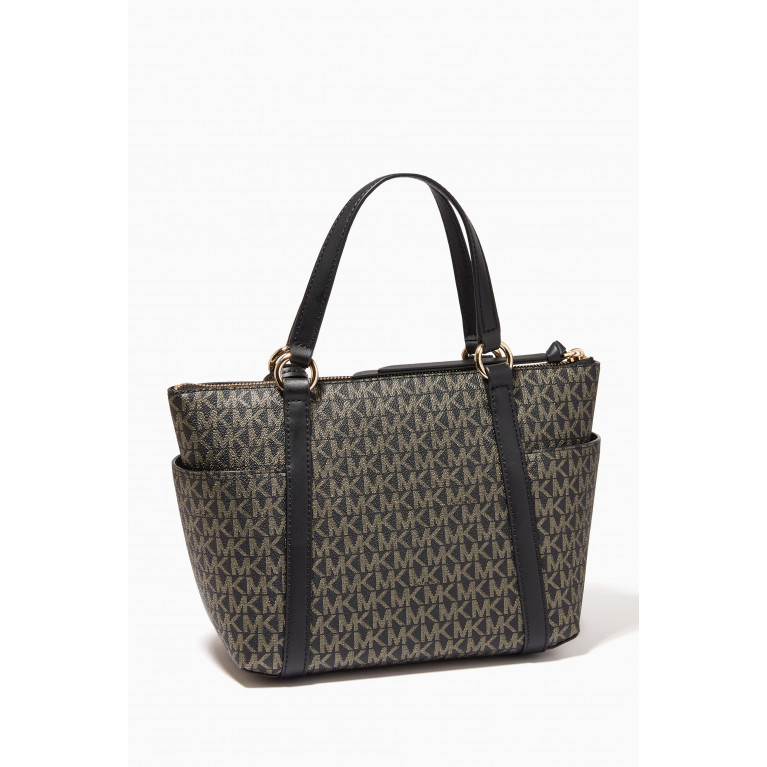 MICHAEL KORS - Sullivan Small Logo Tote Bag in Canvas & Leather