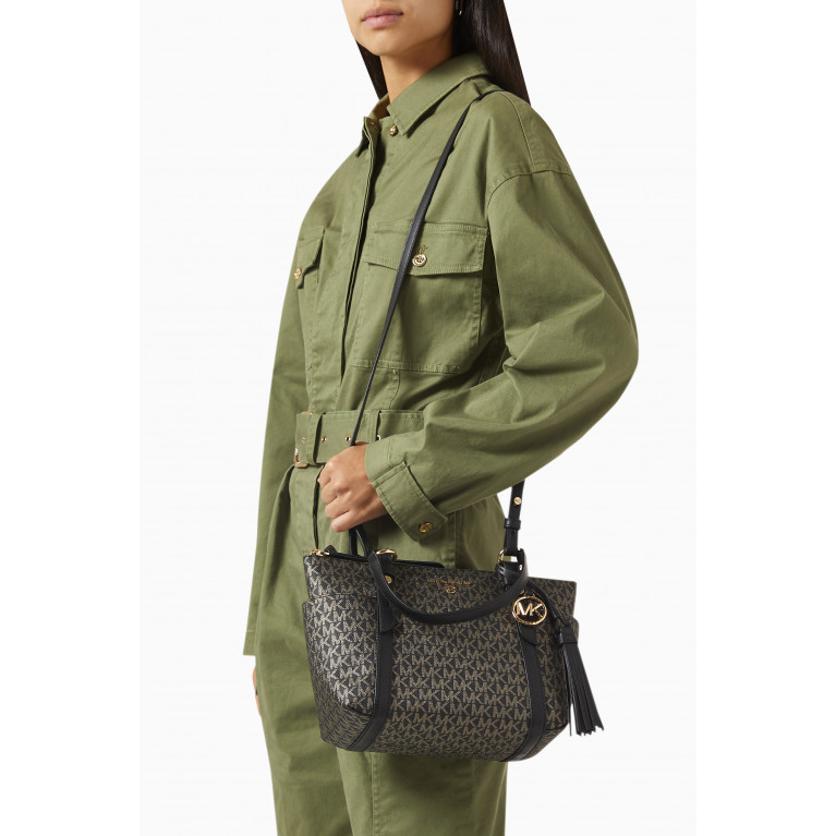 MICHAEL KORS - Sullivan Small Logo Tote Bag in Canvas & Leather