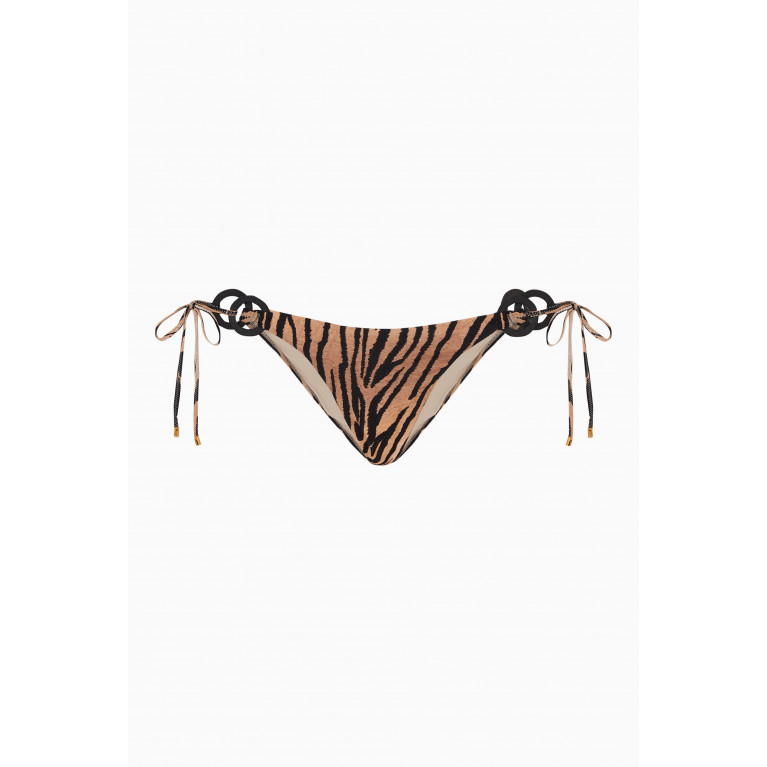 PQ Swim - Cleo Ring Bikini Briefs in Stretch Nylon