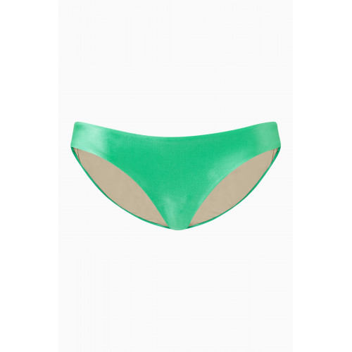 PQ Swim - Ruched Bikini Briefs in Stretch Nylon