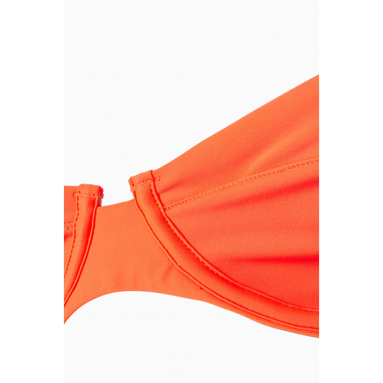 PQ Swim - Perla Halter Bikini Bra in Stretch Nylon
