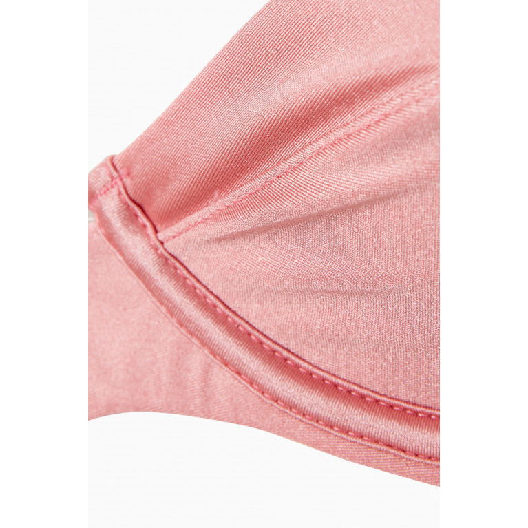 PQ Swim - Perla Halter Bikini Top in Stretch Nylon
