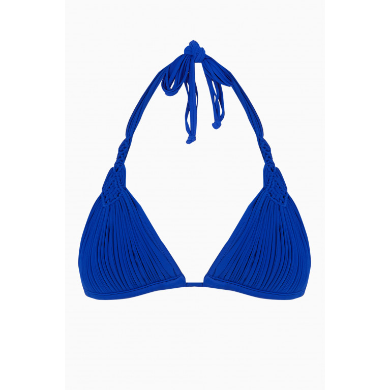 PQ Swim - Mila Triangle Bikini Top in Stretch Nylon