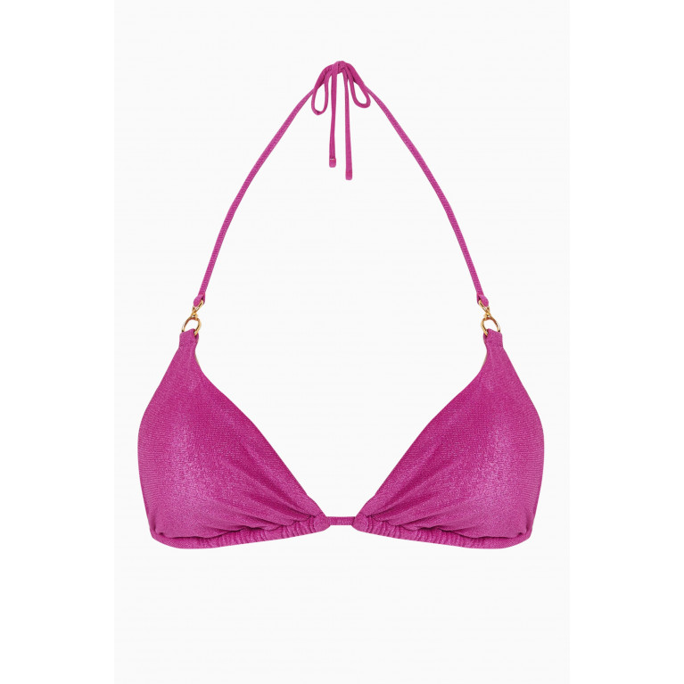PQ Swim - Ariel Josh Shimmer Tri Bikini Top