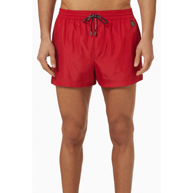 Dolce & Gabbana - Logo Swim Shorts in Nylon