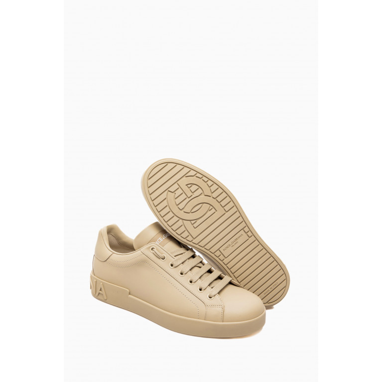 Dolce & Gabbana - Low Top Sneakers in Leather