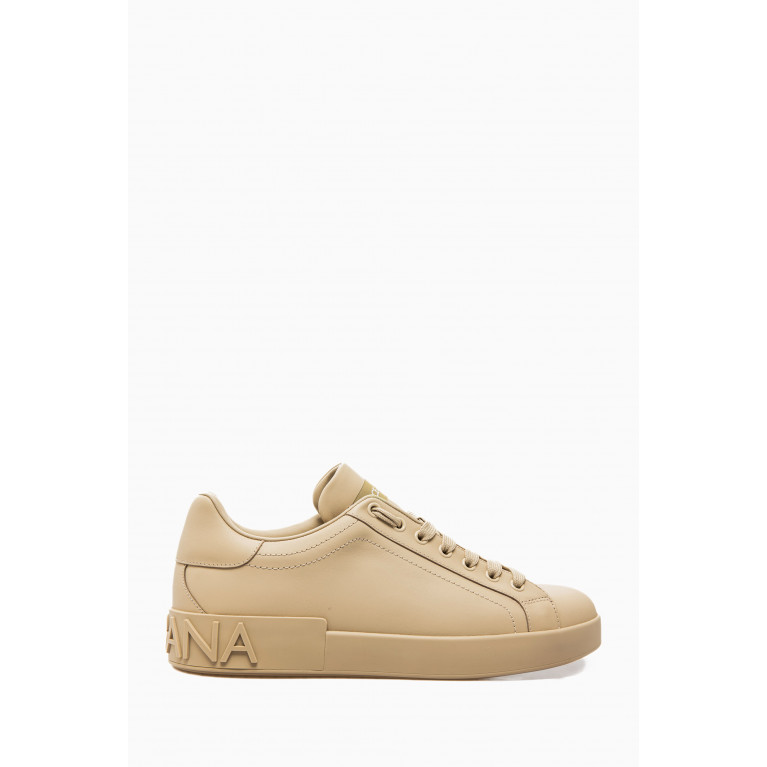 Dolce & Gabbana - Low Top Sneakers in Leather