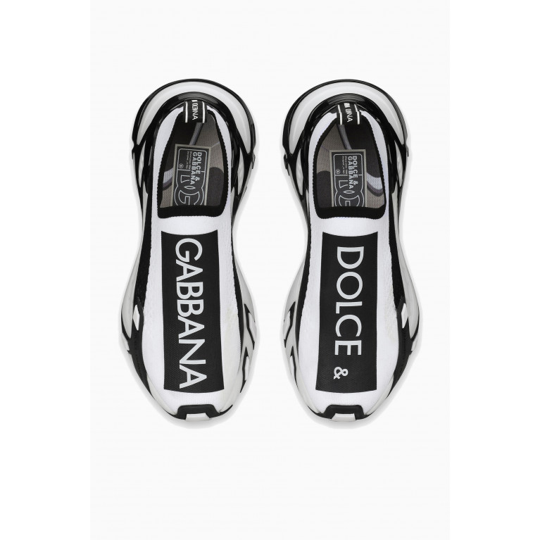 Dolce & Gabbana - Sorrento Slip-on Sneakers in Mesh White