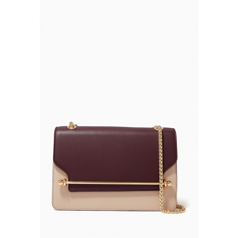 Strathberry - East West Small Shoulder Bag in Leather