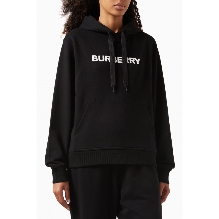 Burberry - Poulter Logo-print Hoodie in Organic Cotton
