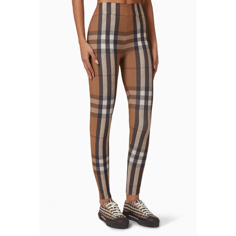 Burberry - Vintage Check Tights in Stretch-jersey