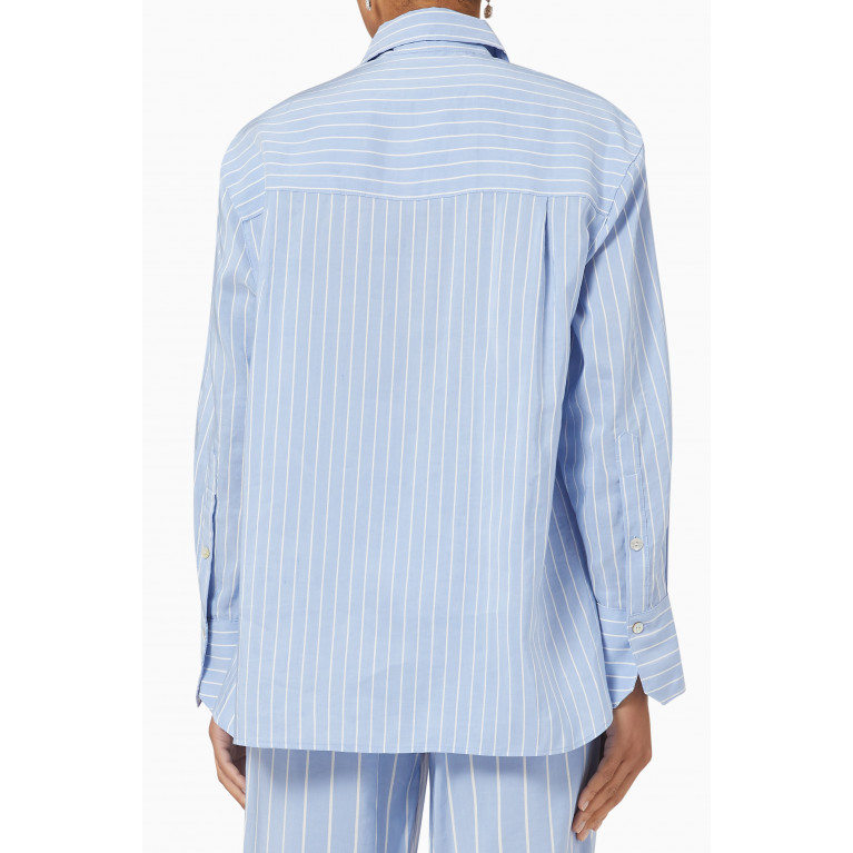 Vince - Stripe Oversized Shirt in Cotton