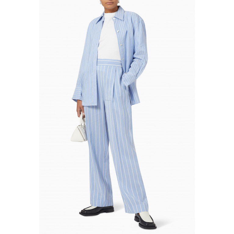 Vince - Stripe Oversized Shirt in Cotton