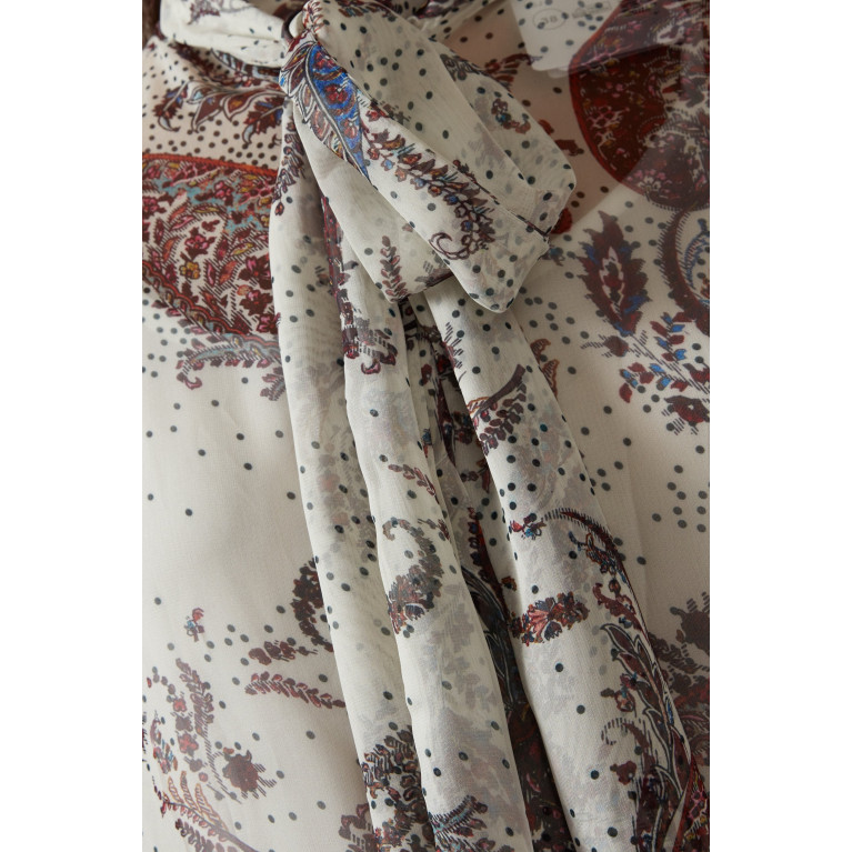 Serpil - Printed Midi Dress in Chiffon