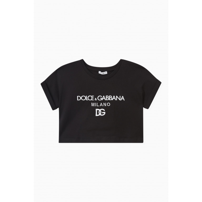 Dolce & Gabbana - Logo-print T-shirt in Cotton