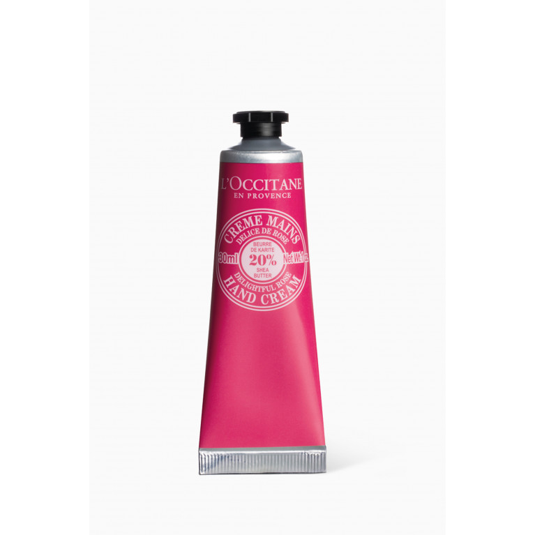 L’Occitane - Shea Butter Delightful Rose Hand Cream, 30ml