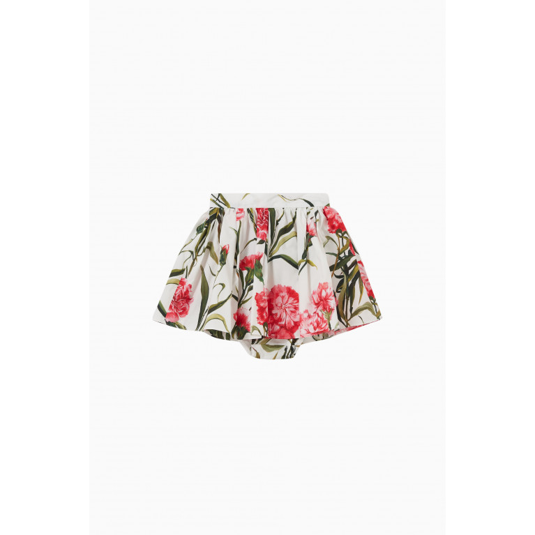 Dolce & Gabbana - Floral Skirt in Cotton