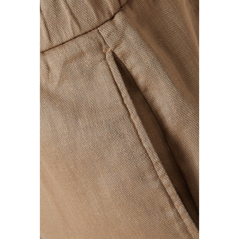 Frescobol Carioca - Felipe Shorts in Linen-cotton Blend
