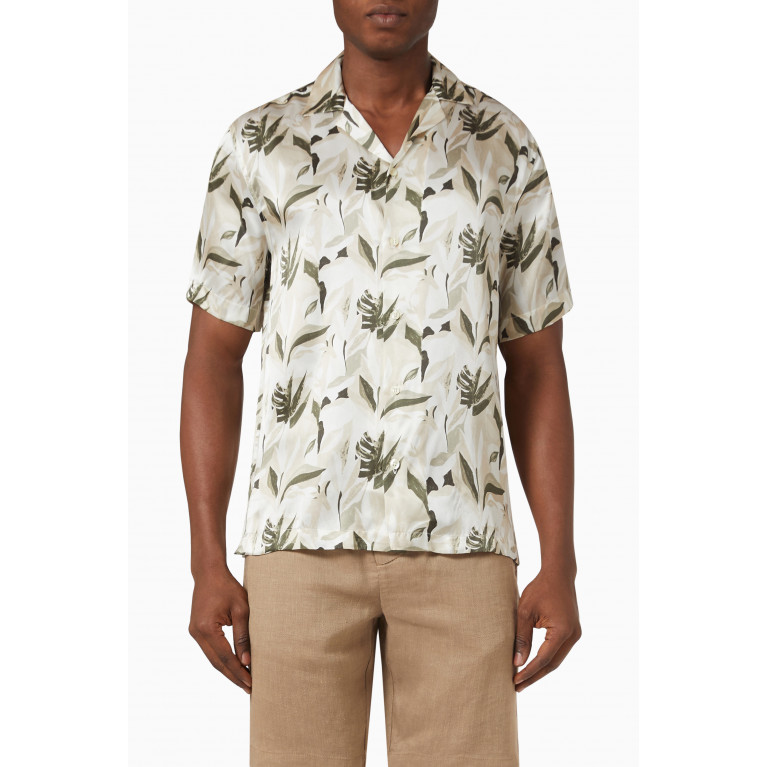 Frescobol Carioca - Tropico Roberto Shirt in Silk