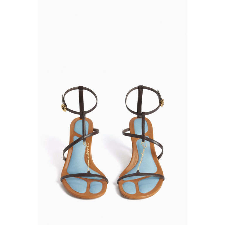Jacquemus - Les Sandales Pralu 105 Sandals in Leather