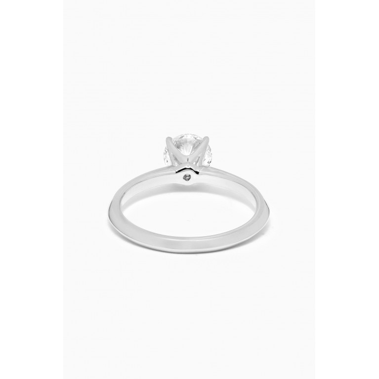 Damas - Gaia Solitaire Diamond Ring in 18kt White Gold