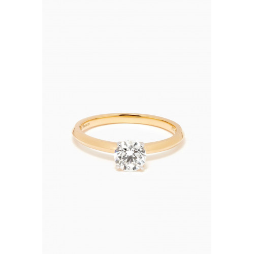 Damas - Gaia Solitaire Diamond Ring in 18kt Gold