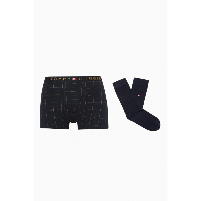 Tommy Hilfiger - Logo Trunks & Socks, Set of 2