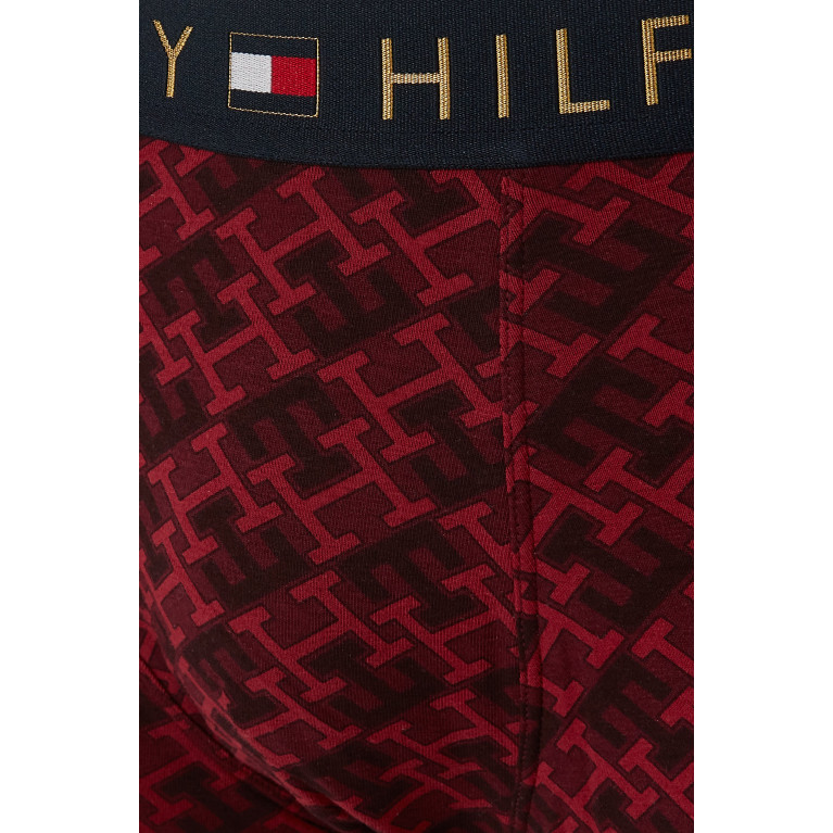 Tommy Hilfiger - TH Monogram Trunks in Cotton Jersey