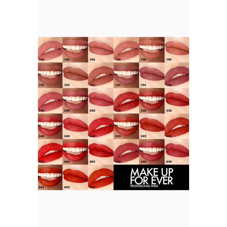 Make Up For Ever - 194 Immortal Rosewood Rouge Artist For Ever Matte, 4.5ml
