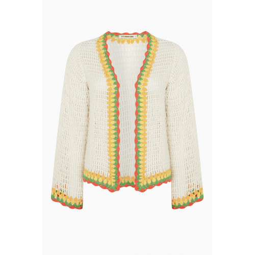 It's Now Cool - The Crochet Jacket in Cotton
