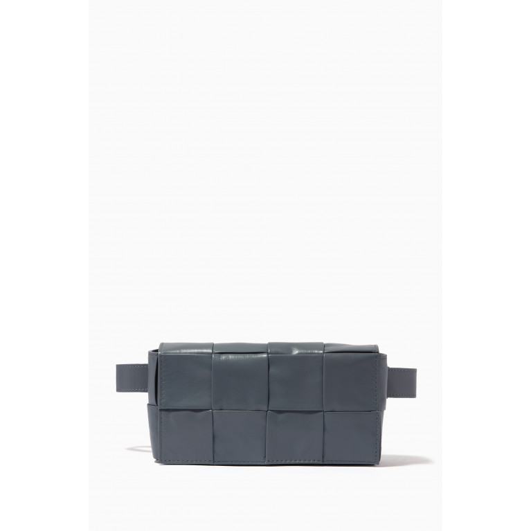 Bottega Veneta - Cassette Belt Bag in Intrecciato Leather