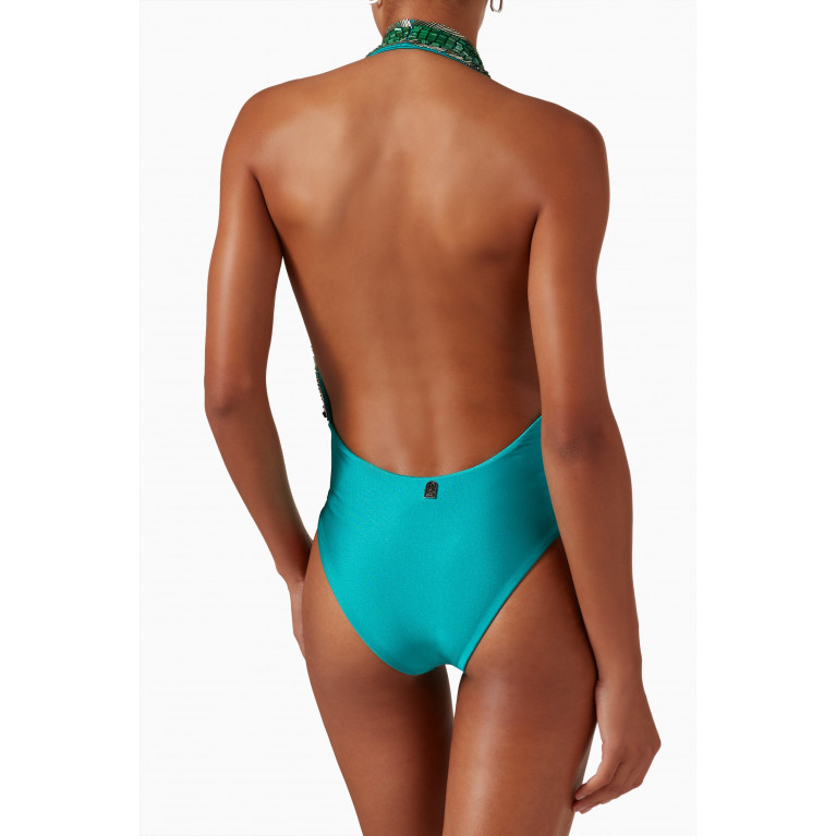 Seben Kocibey - Limited Edition Melusine Mother-of-Pearl One-piece Swimsuit
