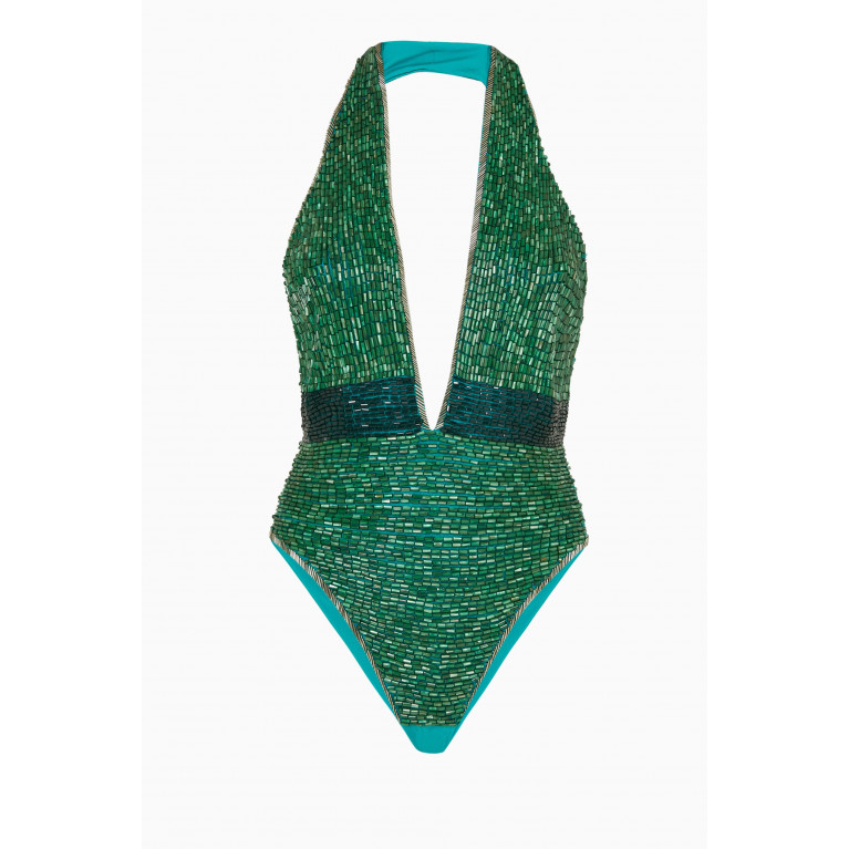 Seben Kocibey - Limited Edition Melusine Mother-of-Pearl One-piece Swimsuit