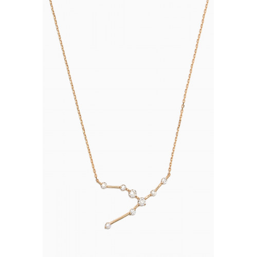 Fergus James - Taurus Constellation Diamond Necklace in 18kt Gold