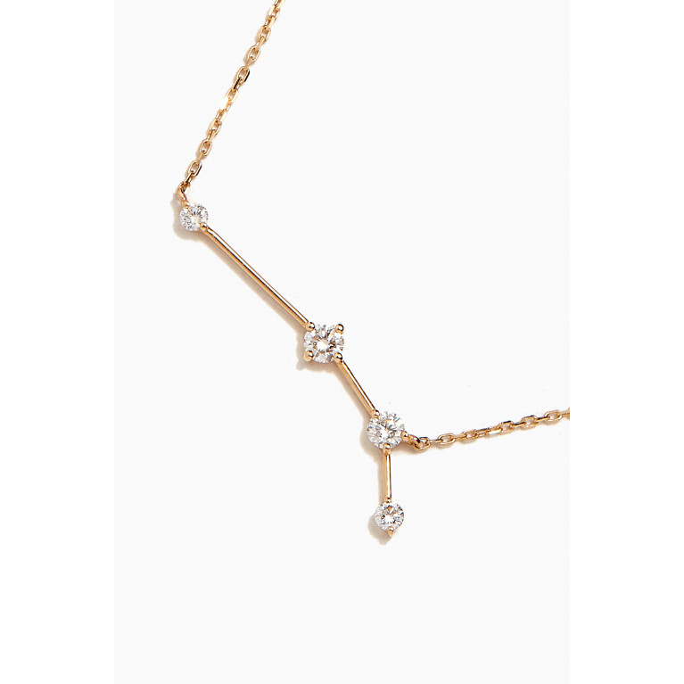 Fergus James - Aries Constellation Diamond Necklace in 18kt Gold