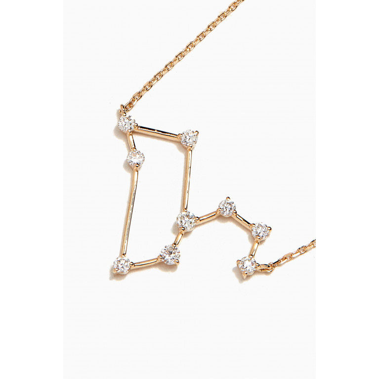 Fergus James - Leo Constellation Diamond Necklace in 18kt Gold