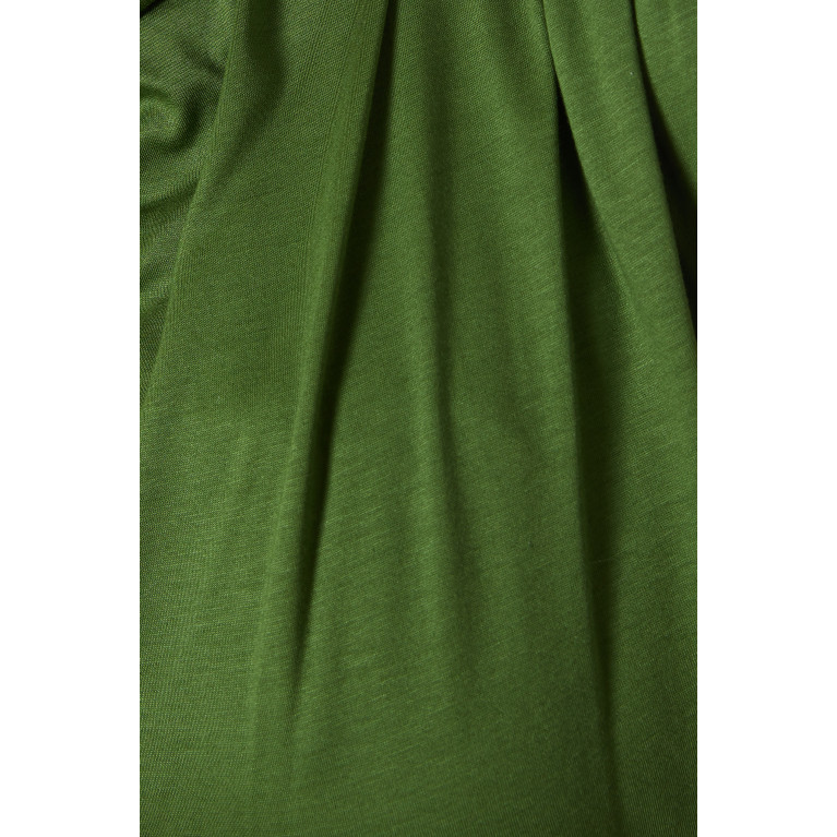 Bouguessa - Farah Dress in Jersey Green