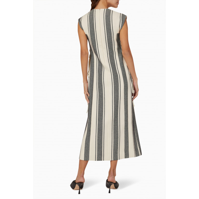 Bouguessa - Lea Striped Dress in Cotton