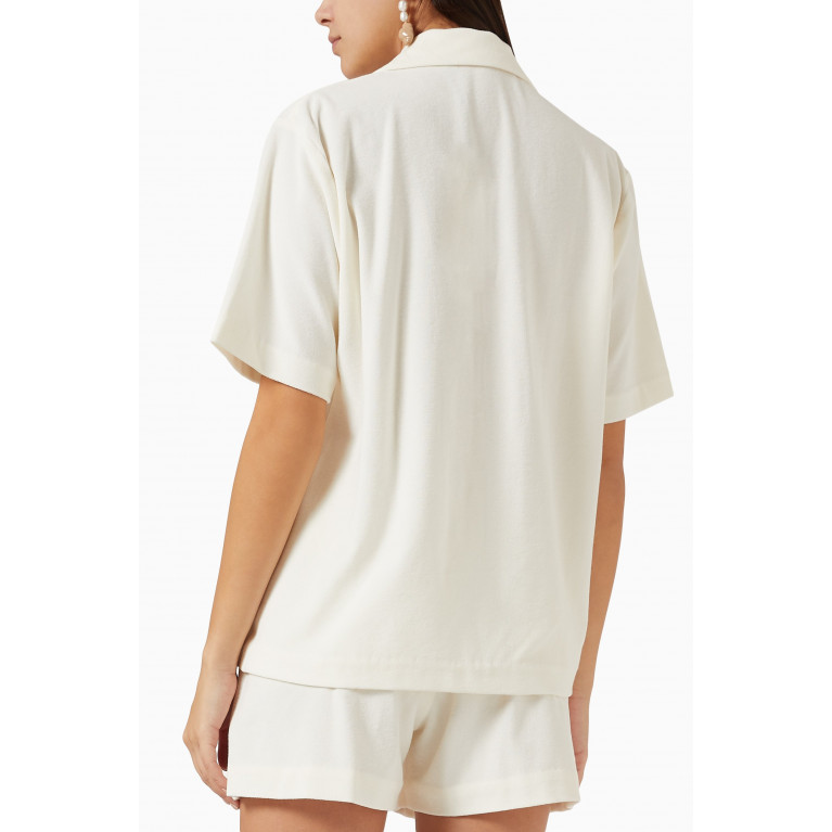 Bouguessa - Tine Toweling Shirt in Cotton Blend