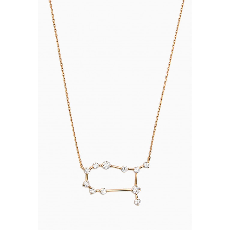 Fergus James - Gemini Constellation Diamond Necklace in 18kt Gold