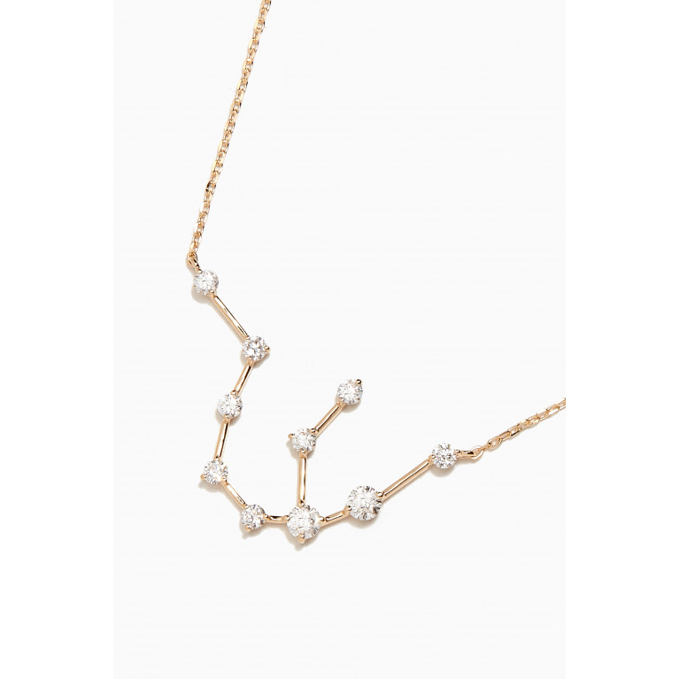 Fergus James - Aquarius Constellation Diamond Necklace in 18kt Gold