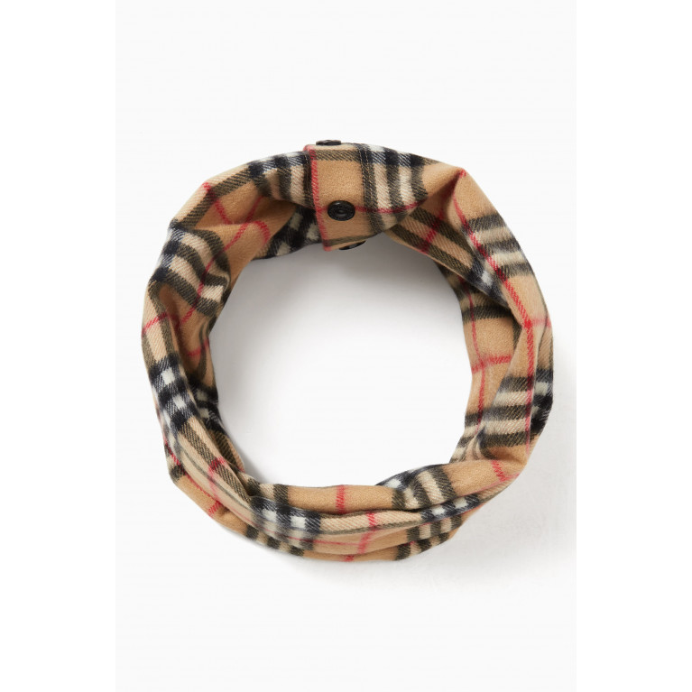 Burberry - Chequered Scarf in Cashmere