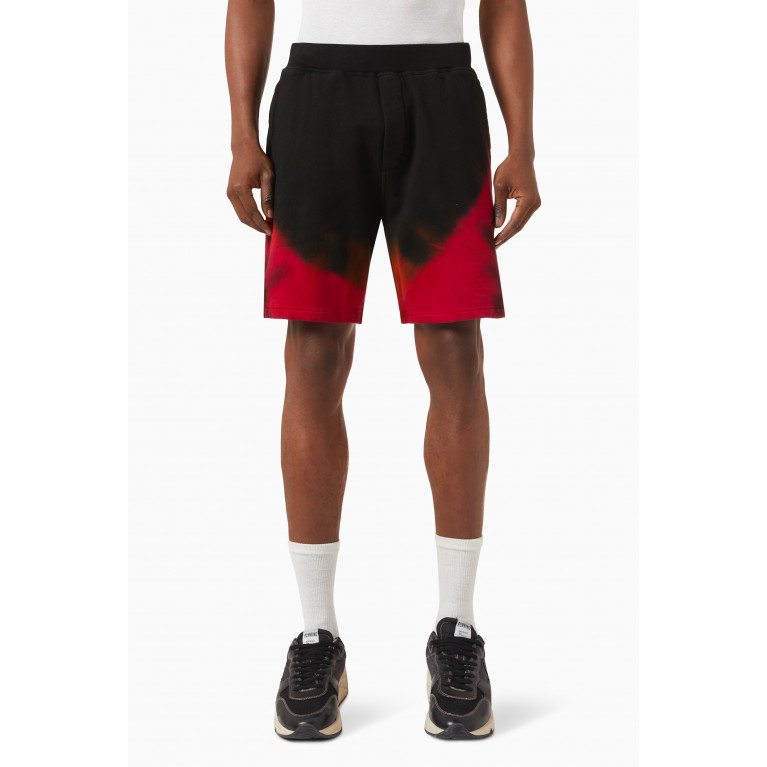 Dsquared2 - D2 Flame Relax Shorts in Cotton-fleece
