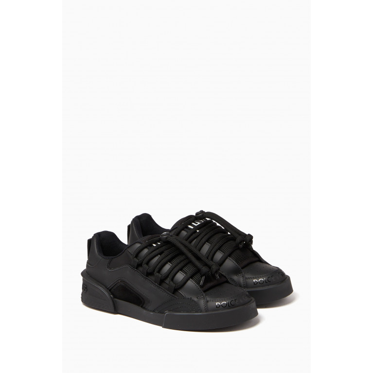 Dolce & Gabbana - NS1 Lace-up Sneakers in Leather