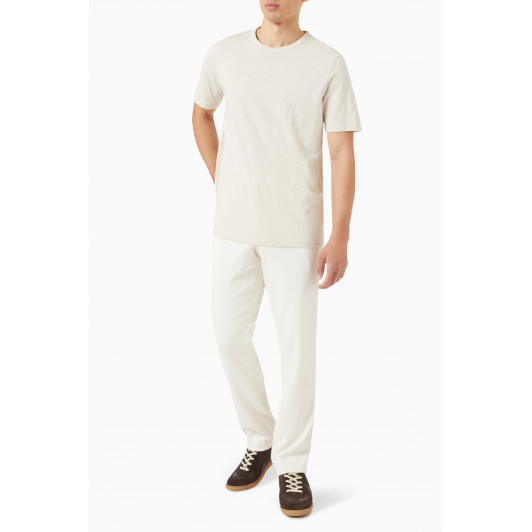 Theory - Cosmos T-shirt in Cotton Jersey Neutral