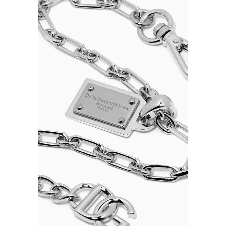 Dolce & Gabbana - DG Logo Plaque Bracelet