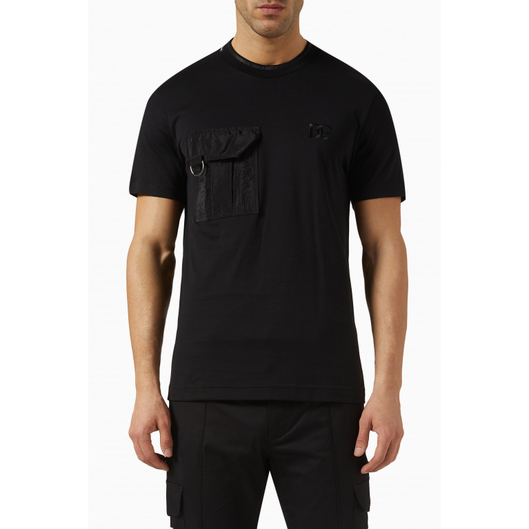 Dolce & Gabbana - Logo T-Shirt in Cotton Jersey
