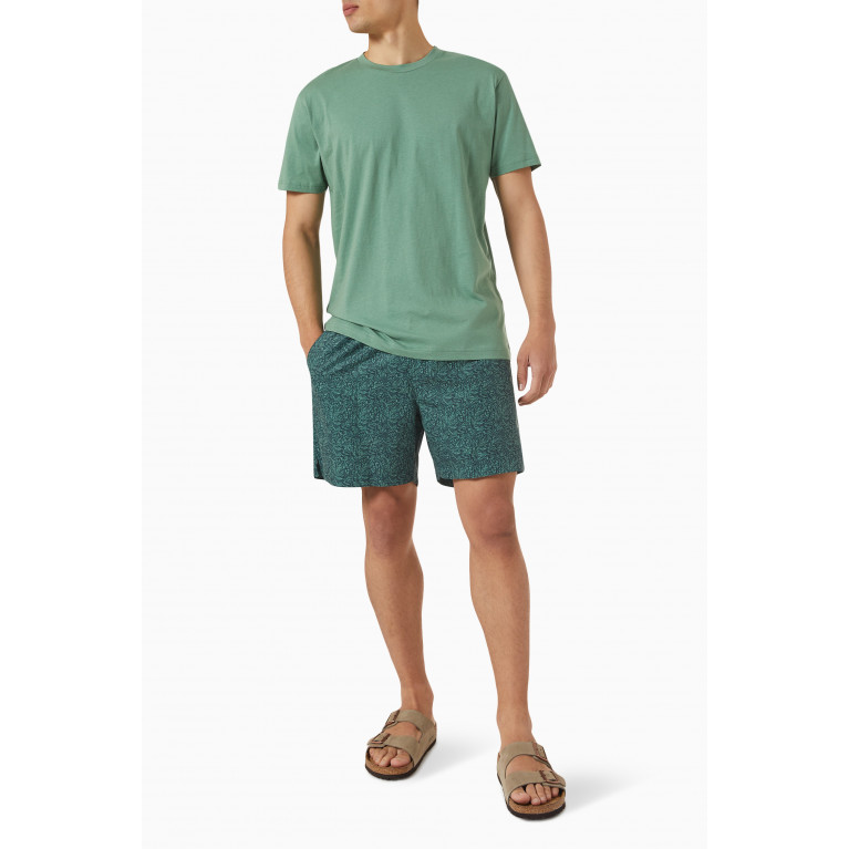Sunspel - Swim Shorts in Nylon Green